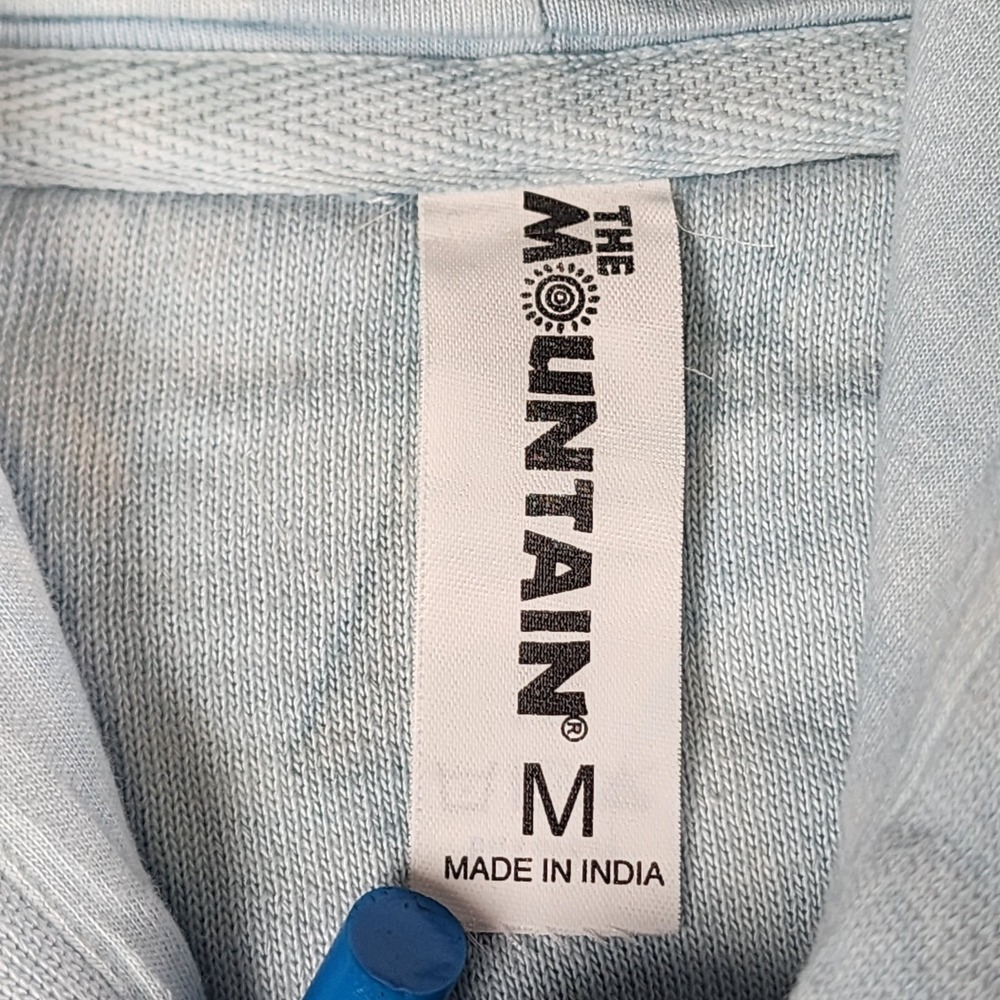 The Mountain Dog Is Love Hoodie Adult Size Medium Blue Tie Dye‎ Dean Russo 2015 - Picture 13 of 14
